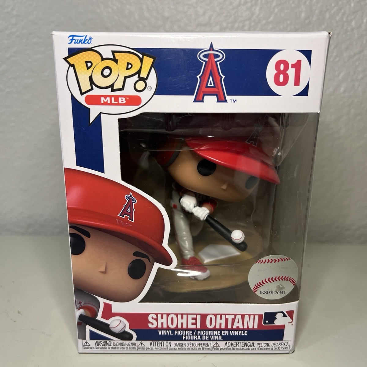Funko Pop! MLB SHOHEI OHTANI #81 Angels Baseball Vinyl