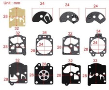 GUARNIZIONI MEMBRANE CARBURATORE WALBRO K10 WAT WT K20 D10 MOTOSEGA TAGLIASIEPE