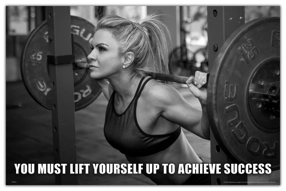 Poster Musculation Poids – Grand Format A0 – Print 02