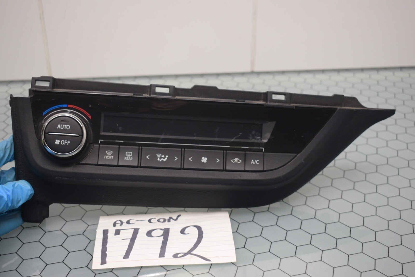 14 15 16 Toyota Corolla AC and Heater Control Used Stock #1792-AC