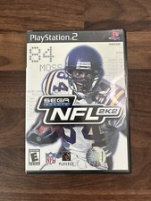 Sega Sports NFL 2K2 Sony PlayStation 2 PS2 Complete