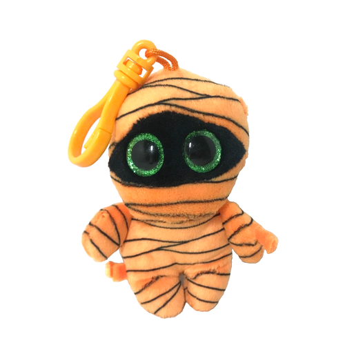 Ty Beanie Boos Mask The Orange Mummy Halloween Boo Key Clip | eBay