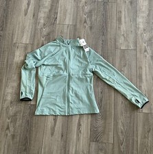 ADIDAS Women's Performance Full Zip Jacket Size L Color Vapour Steel NEW W TAG