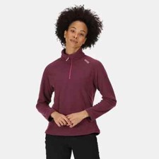 Image of Regatta Womens Kenger II Half Zip Fleece Amaranth Haze
