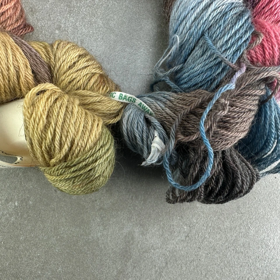 Cherry Tree Hill Yarn Hank Lot PALM BEACH Hand Dyed CLOSED Discont. Fingering US - Image 4 of 4