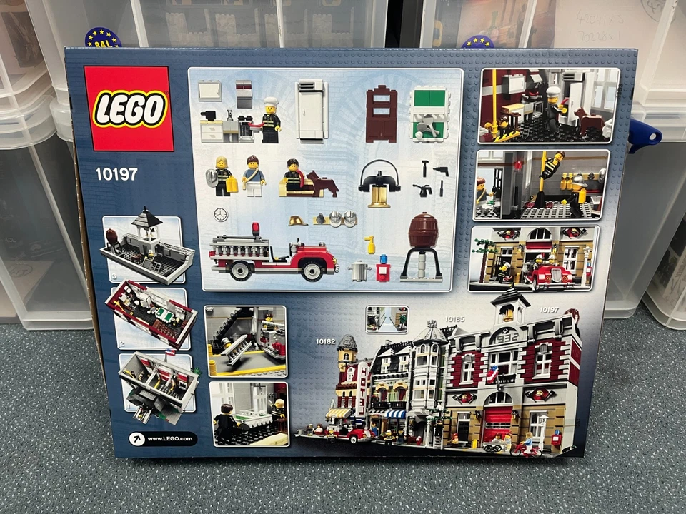 LEGO 10197 Creator Fire Brigade Brand New Sealed Discontinued 2009 - Image 2 of 4