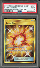 BEAST RING 141/131 FULL ART SECRET RARE FORBIDDEN LIGHT POKEMON PSA 9 MINT on eBay
