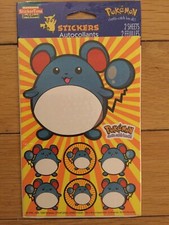 Vintage Pokemon Sticker Sheets New In Package