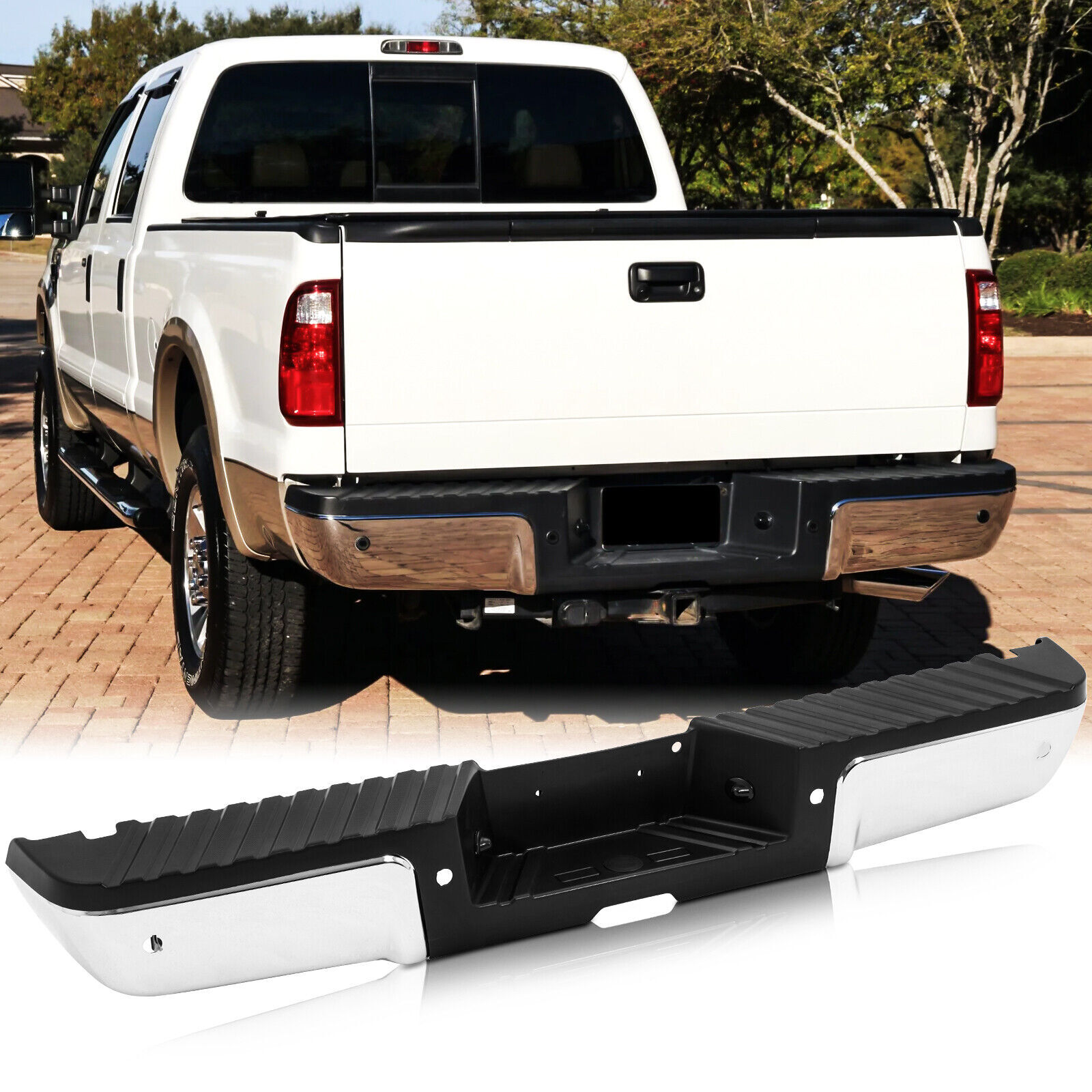 Rear Step Bumper Assembly Complete 2008-2016 Ford F250 F350 F450