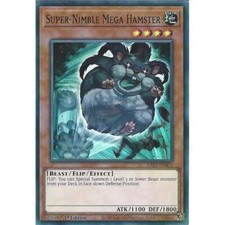 RA02-EN004 Super-Nimble Mega Hamster : Super Rare Card : 1st Edition : YuGiOh