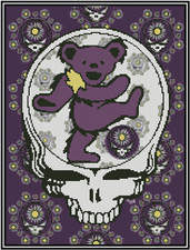 Steal Your Face "Bear" Counted Cross Stitch CHART  #23-118
