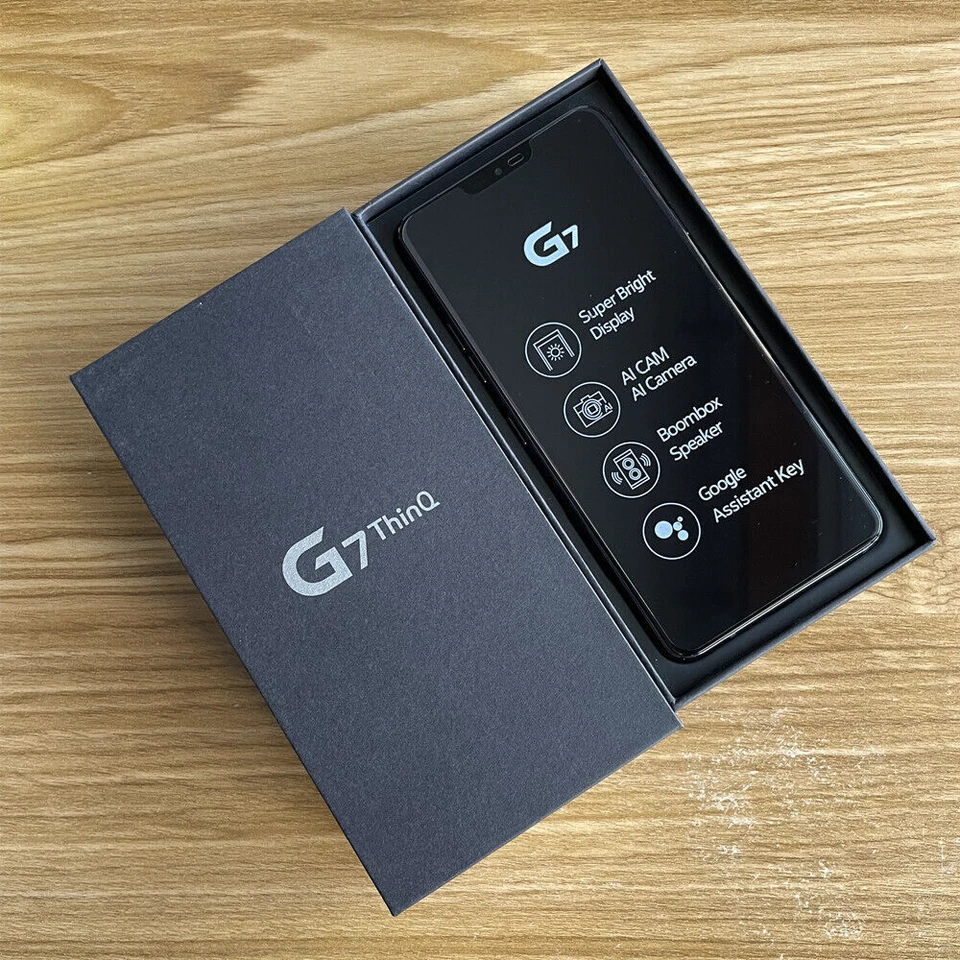 Original LG G7 ThinQ 64GB 4GB RAM 6.1" 16MP LTE Unlocked Smartphone - New Sealed - Image 3 of 4