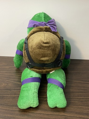 VTG 1989 Donatello Teenage Mutant Ninja Turtles TMNT 20” Plush Stuffed Ace - Picture 2 of 7