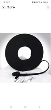 Velcro Brand 189755 1/2" X 75 Feet One-Wrap strap Black Cable Organizer