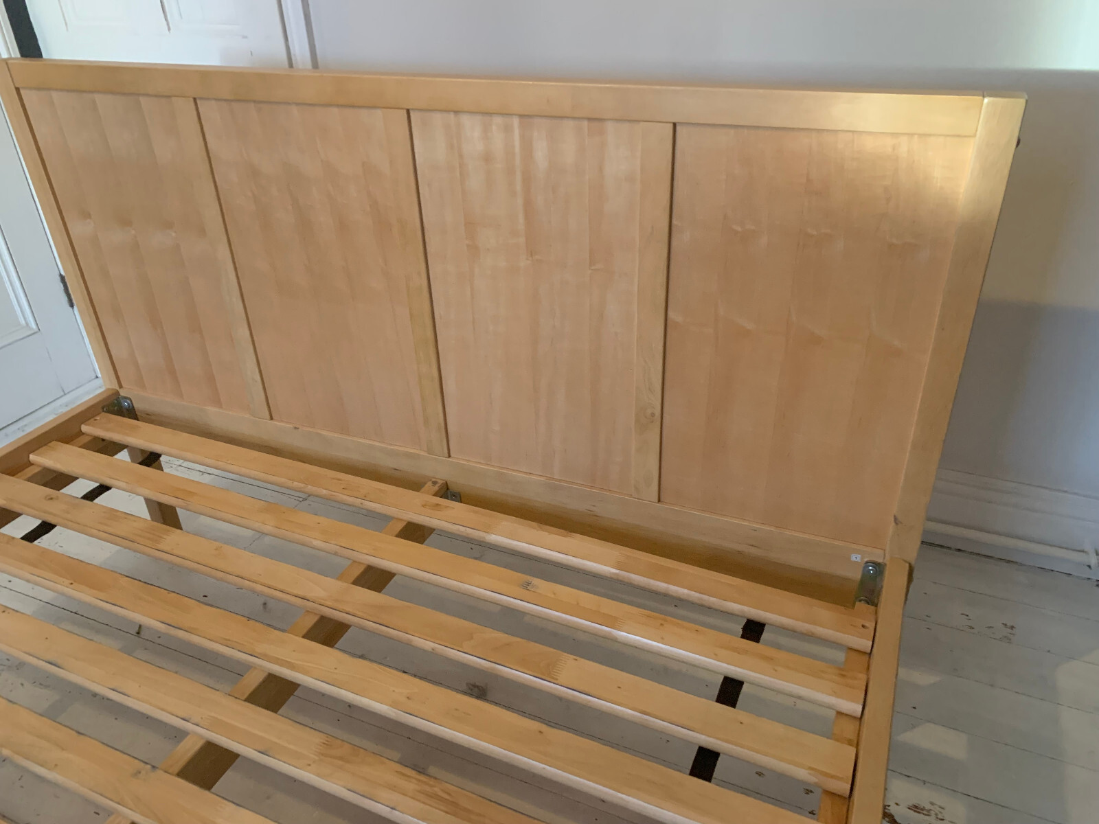 Solid Pine Wooden Double Bed Frame eBay