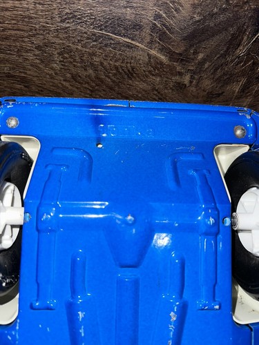 VINTAGE Tonka Bronco 835 TR Large 18” Blue T-Top 1970s Pressed Steel Toy Jeep Hm - Picture 12 of 15