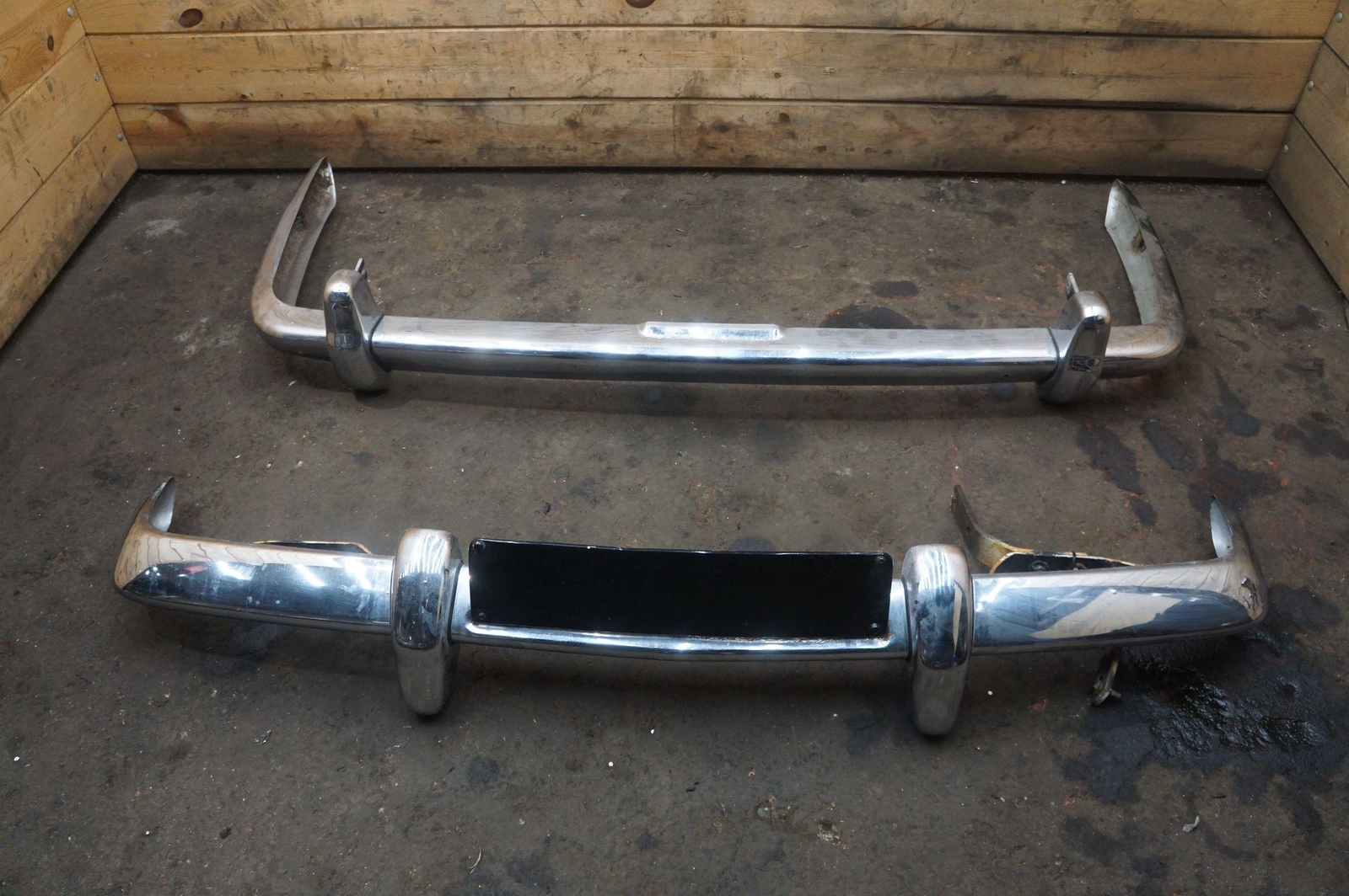 Set 2 Front Rear Bumper Cover Assembly OEM Rolls Royce Silver Shadow 1973 *Note*
