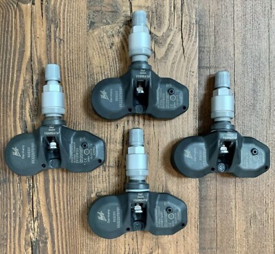 Set of Four 4 OEM BMW HUF TPMS Tire Pressure Sensors 36236798726 G1N