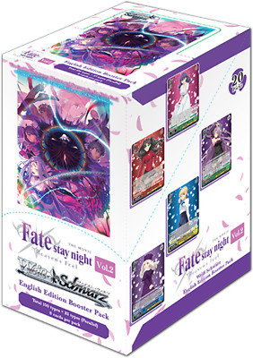 Weiss Schwarz Fate/Stay night Heavens Feel Vol.2 Booster Box (English) US SELLER