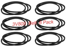 6Pcs 3V800 Belt for Wascomat W125, Huebsch, Speed Q Part# 900762, F280321