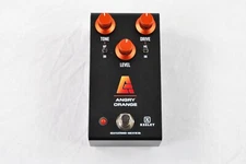 Used Keeley Angry Orange Distortion & Fuzz Guitar Effects Pedal
