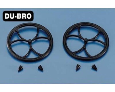 DU-BRO Flugzeugteile Räder 51mm Micro Lite 1 Paar DUB200ML 