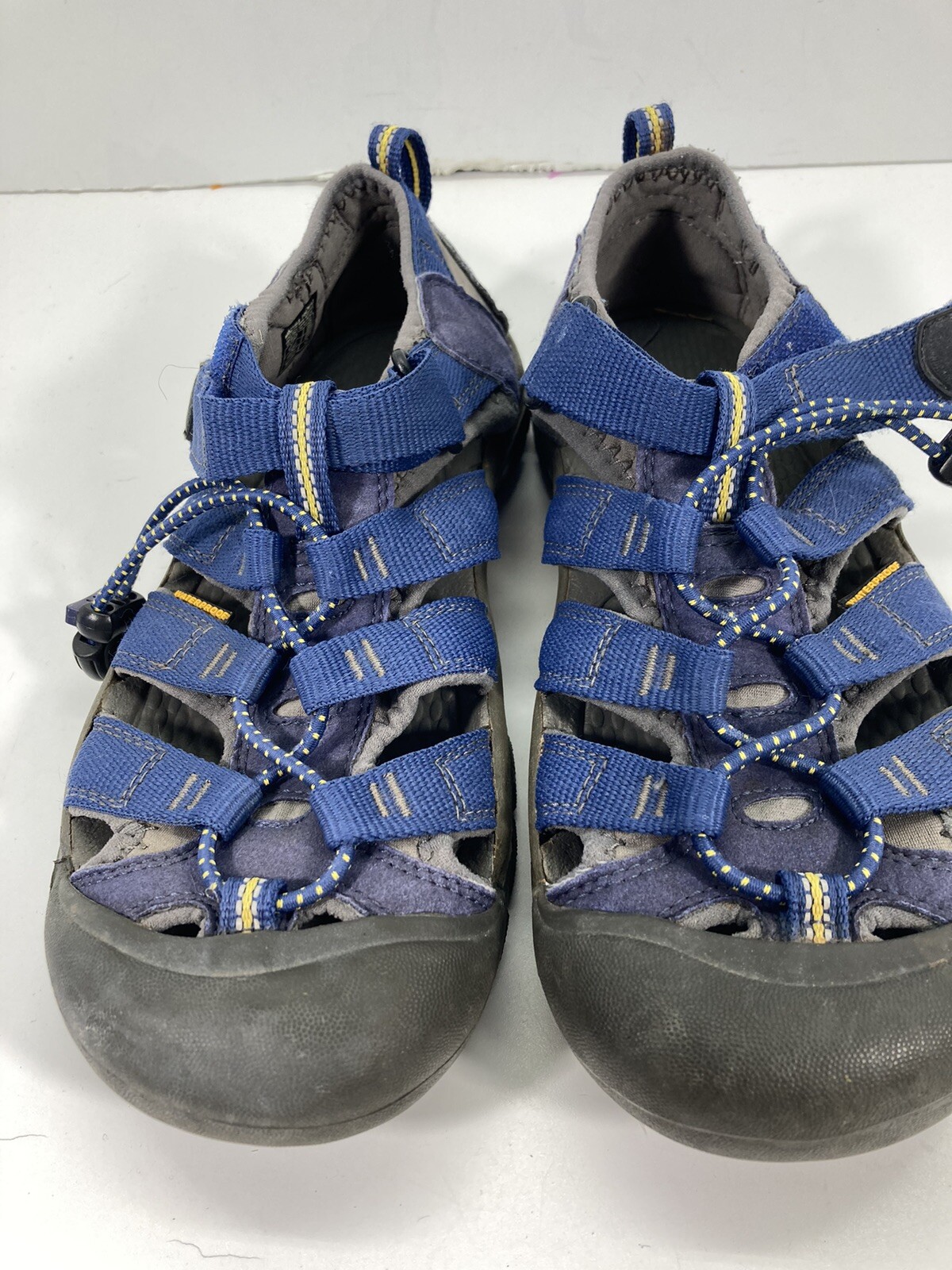 Sandali KEEN Newport H2 scarpe da acqua ragazzi giovani taglia 5 cinturini blu stile 1009962