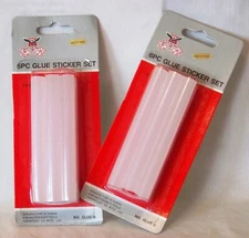 HOT GLUE GUN STICKS: MASTER CRAFT (R) 4" LONG 3/8" DIAMETER *12 TOTAL PIECES*