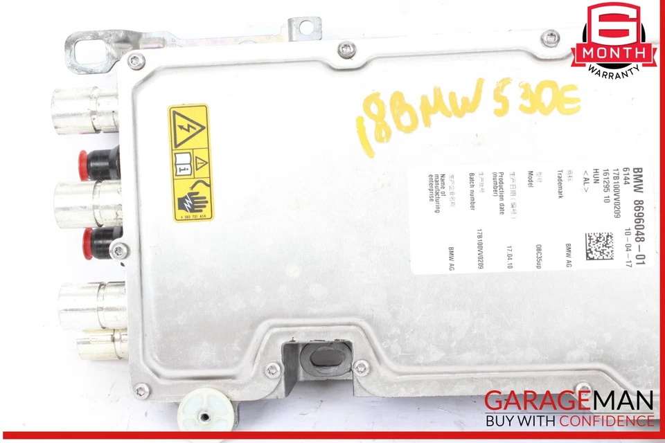 Unidad de módulo de control de carga de batería BMW 530E 17-20 BCU 8696048 OEM Foto 2 de 4