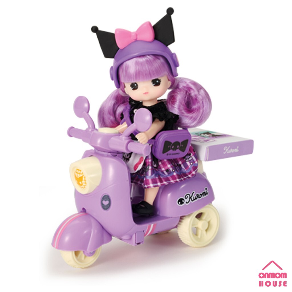 Sanrio Characters x Little Mimi Kuromi Pizza Place Figure Doll Toy