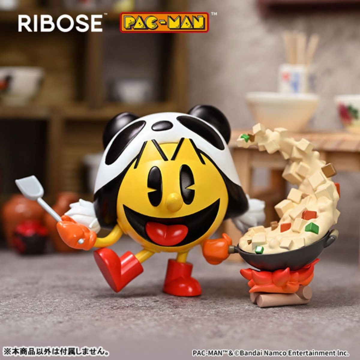 Pac-Man Syokuzensyokubi Miniature Collection Toy 6 Types