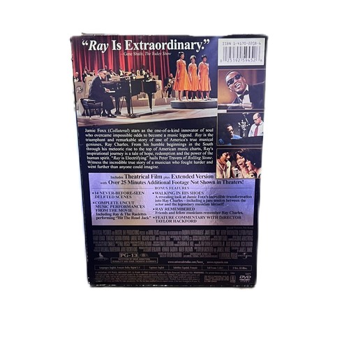 Ray DVD Movie Jamie Foxx Bonus Features - Picture 2 of 9