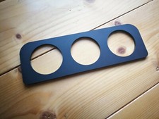 MATT BLACK DASH GAUGE HOLDER FOR SIERRA SAPPHIRE COSWORTH 4X4 LATE DASH