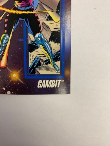 1992 Impel Marvel Universe Gambit Series 3 .... Card#24 - NMMT Condition - Picture 4 of 6