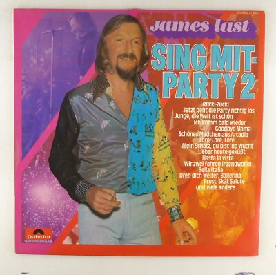 12'' LP Vinyl - James Last   Sing Mit-Party 2 - B5893 Z49