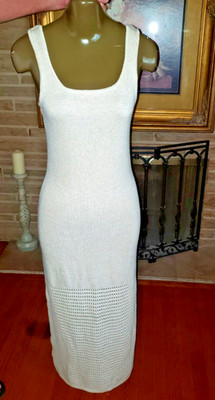 NWT Universal Thread Sleeveless Knit Maxi Sundress Tan knit size Small