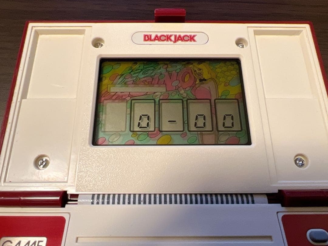Nintendo Game AND & Watch BJ-60 Black jack Multi Screen - Vintage