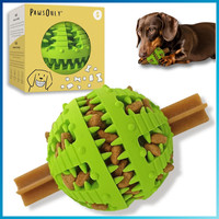 Hundespielzeug Snackball Naturkautschuk 6Cm Intelligenzspielzeug FüR Hunde