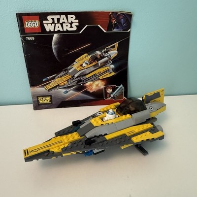 LEGO Star Wars: Anakin's Jedi Starfighter (7669) Complete set W/manual no box