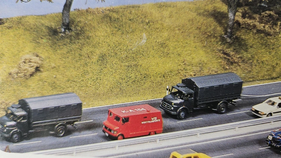 NUEVO PREISER HO Escala MB LA 911 B/42 BGS Kit Modelo Camión #1232 Foto 4 de 4