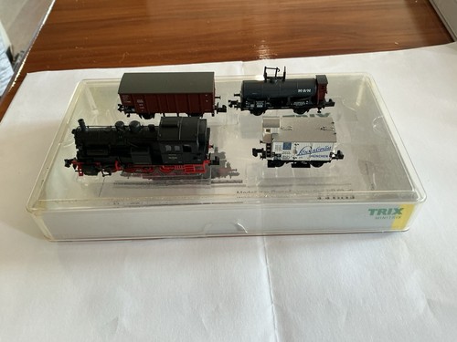 TRIX MINITRIX N Gauge DRG Freight Train Set DCC Digital 11631 (4pc) | Condition: Used