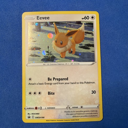 Pokemon Eevee SWSH190 SWSH: Sword & Shield Promo Holo - NM