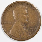 1923-S Lincoln Wheat Penny Very Fine (VF), San Francisco Mint
