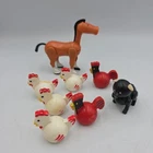 Vintage Fisher Price Little People Play Family Farm Animals