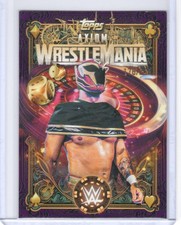 2026 Topps WWE World Wrestlemania 42 AXIOM purple #176/249