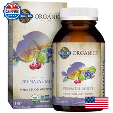 Garden of Life Organics Prenatal Multivitamin - D3, B6, B12, Folate