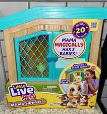 NIB Little Live Pets Mama Surprise Guinea Pig Interactive Playset