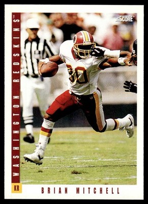 1993 Score Brian Mitchell Washington Redskins #85