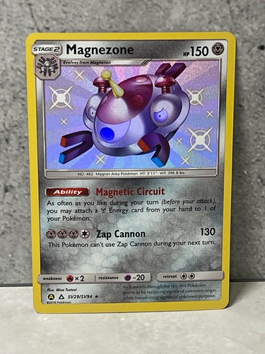 Pokemon Hidden Fates Shiny Vault HOLO Magnezone sv29/sv94 (invF)
