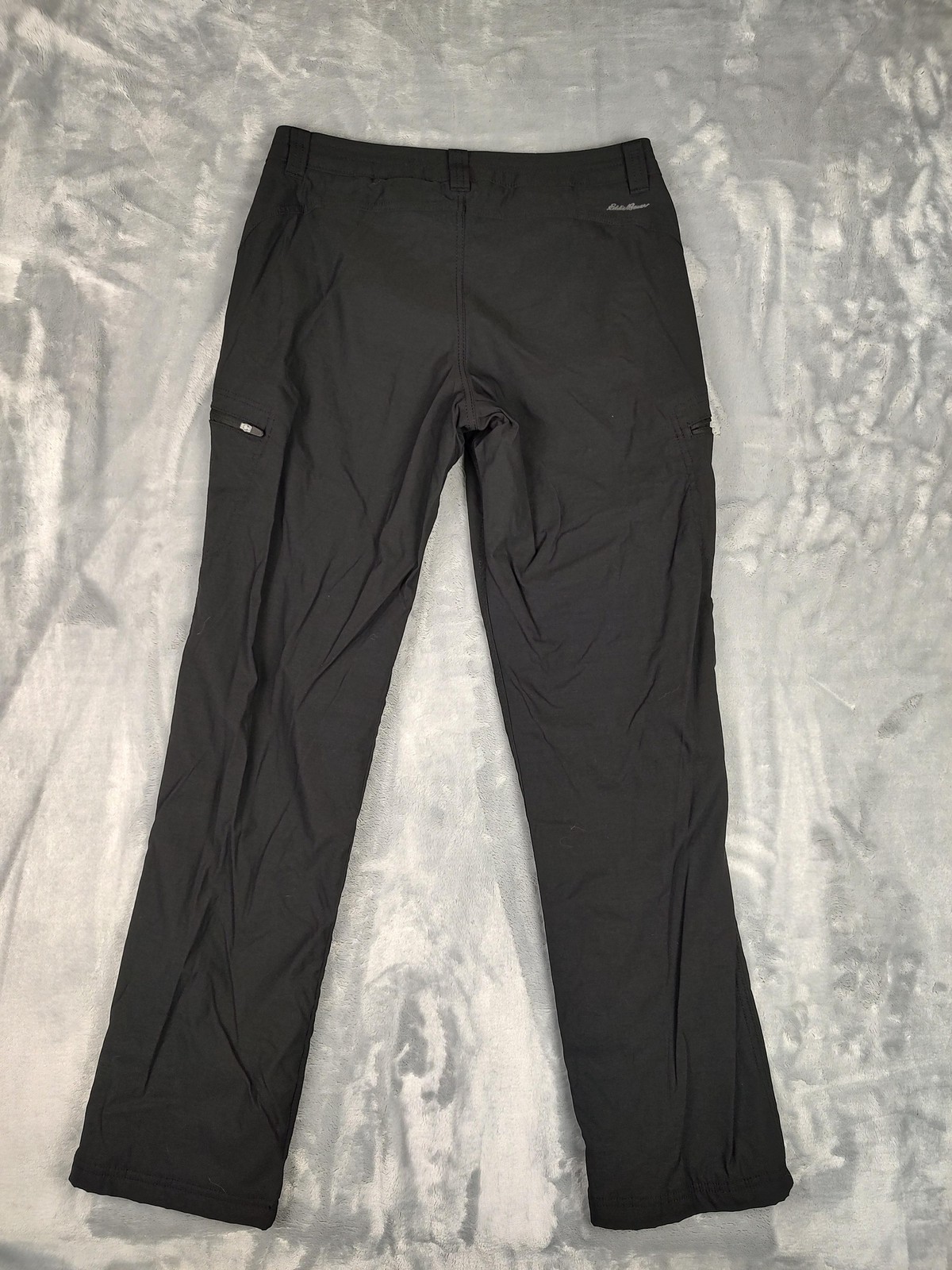 Eddie Bauer Pants Womens 6 Black First Ascent Lined Softshell Snow Insulated image 2